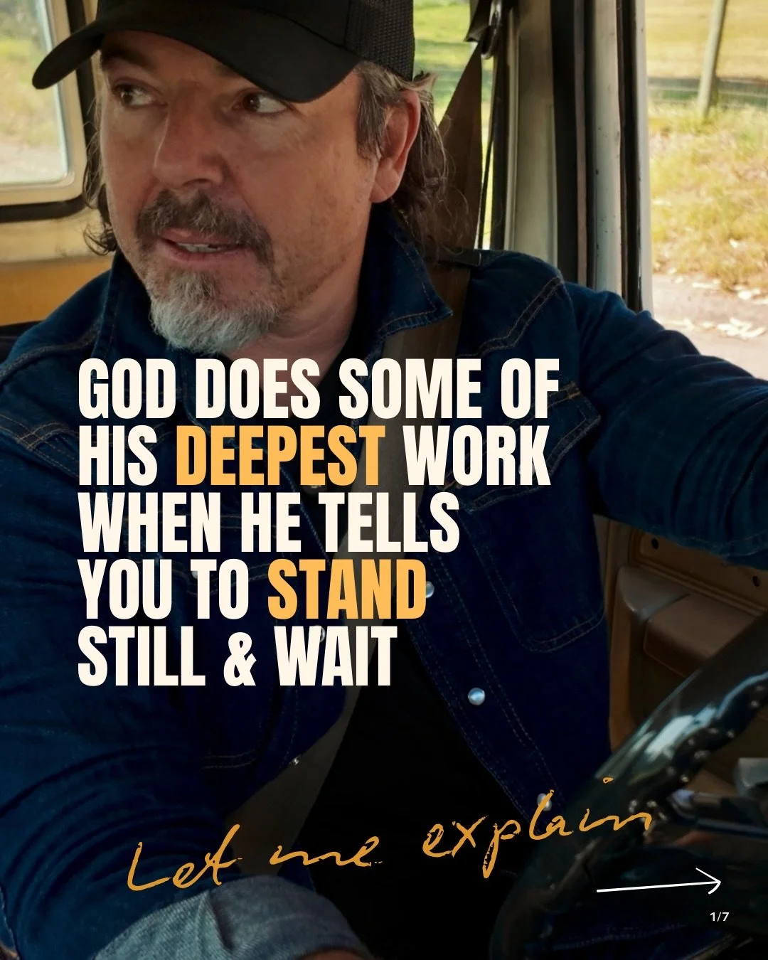 There WILL be seasons when God asks us to trust Him and wait. In those times of waiting, it&rsquo;s tempting to think nothing is happening. But underneath the surface, He&rsquo;s doing a deep work in us; tilling the soil of unbelief, plowing the fall