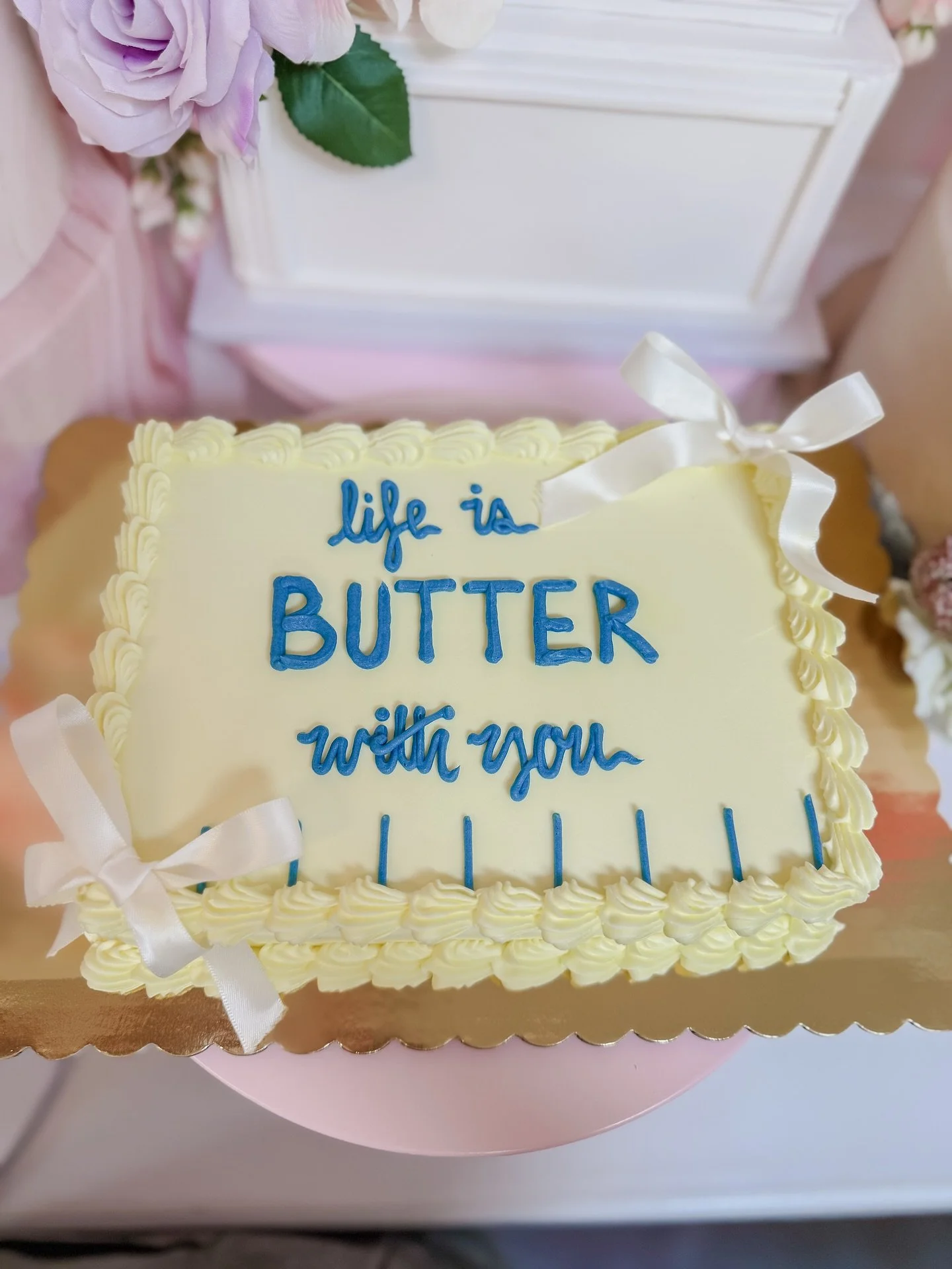 Life is BUTTER with cake too 🧈💛

Couturecakesofgreenville.com