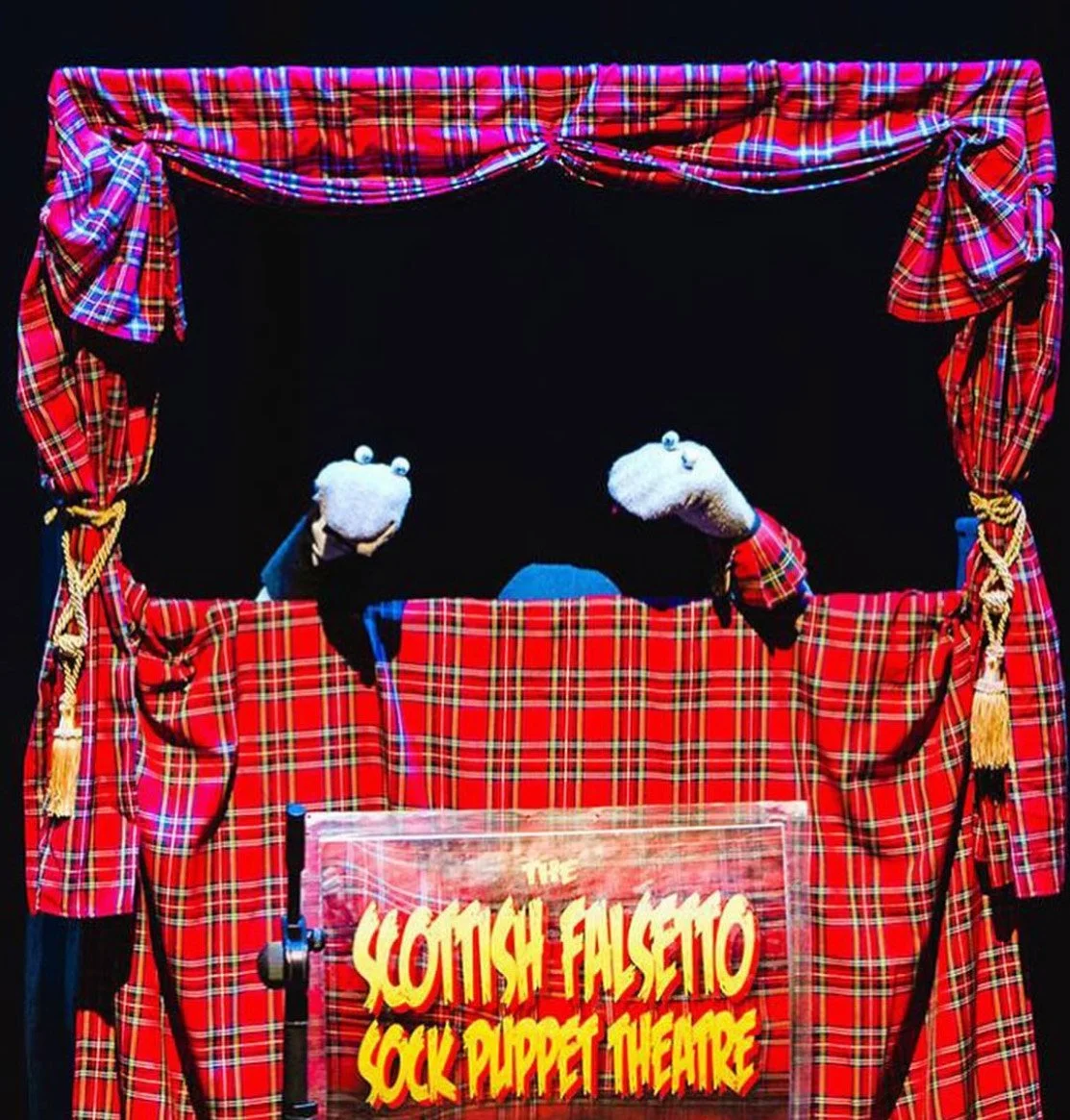 Sutherlands Scottish Falsetto Sock Puppet Theatre
