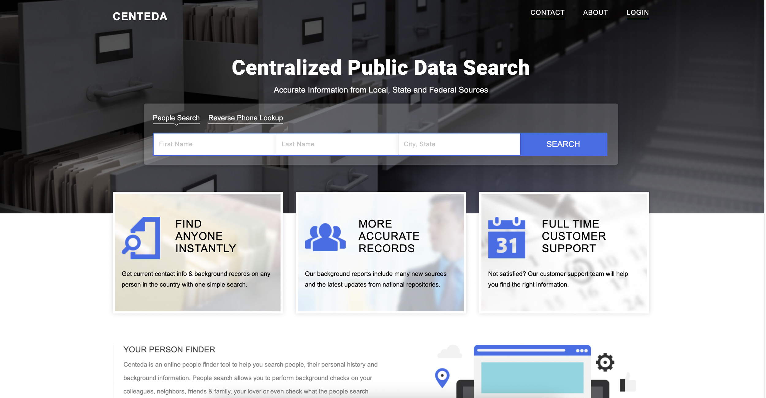 Centeda / Person Trust Opt Out Guide