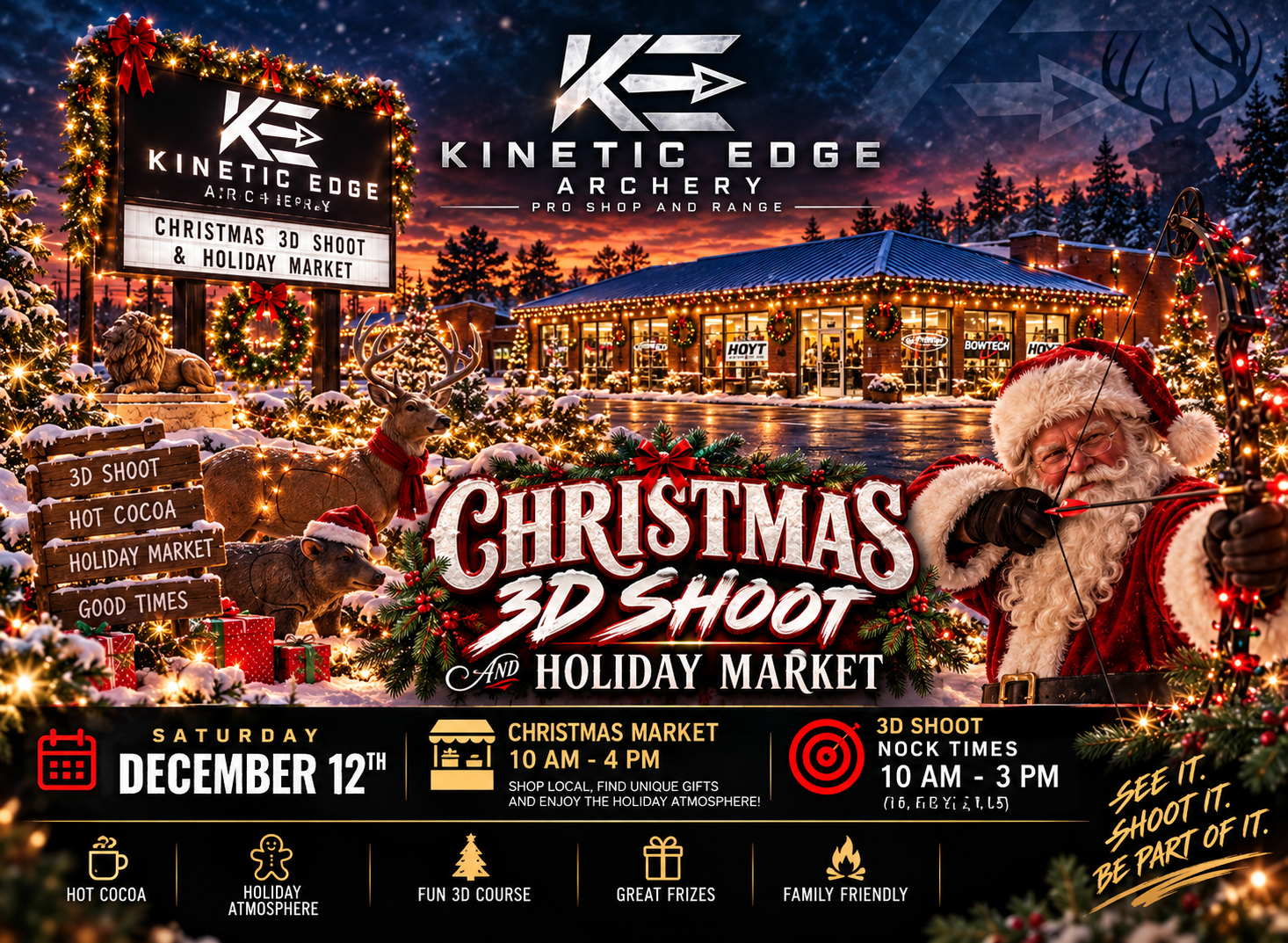Christmas 3D Shoot | Dec 12 | 10:00 AM