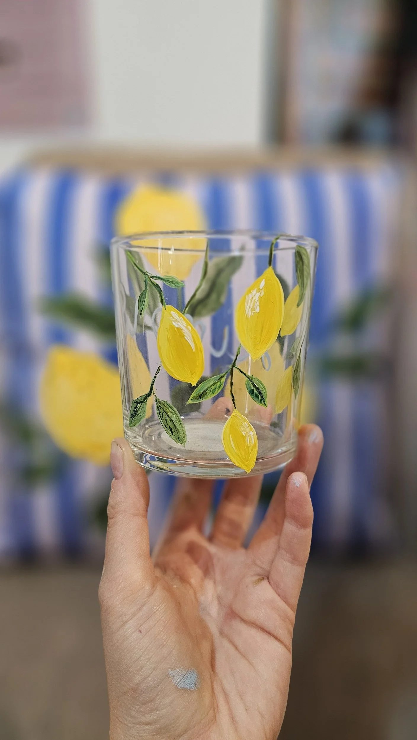 wineglass painting workshop