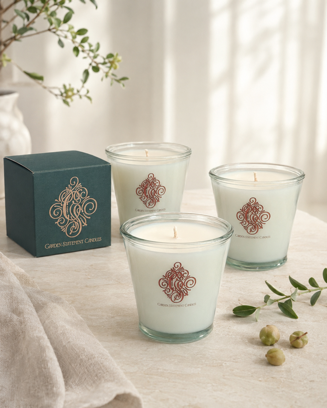 blood orange citrus candles