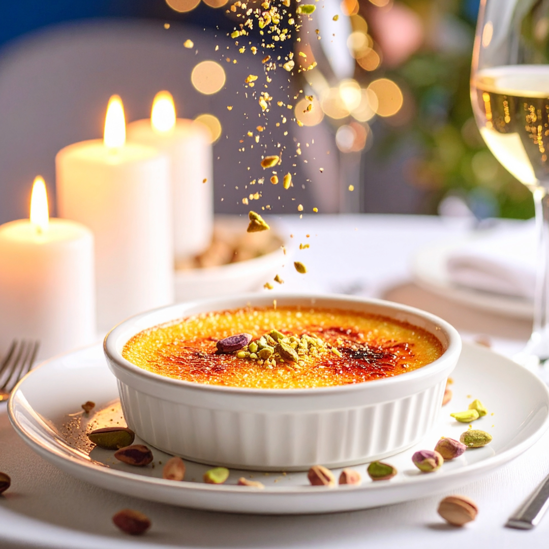 Pistachio Brûlée