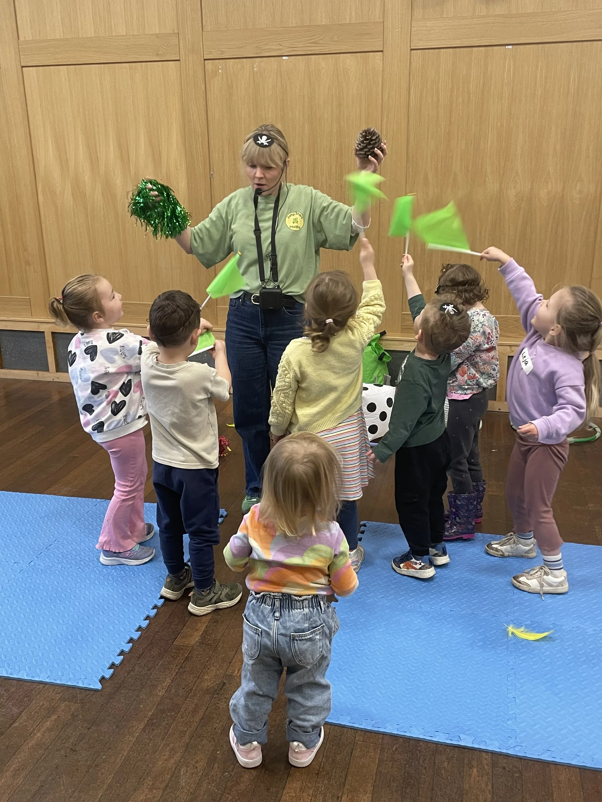 Early years maths class in West Yorkshire