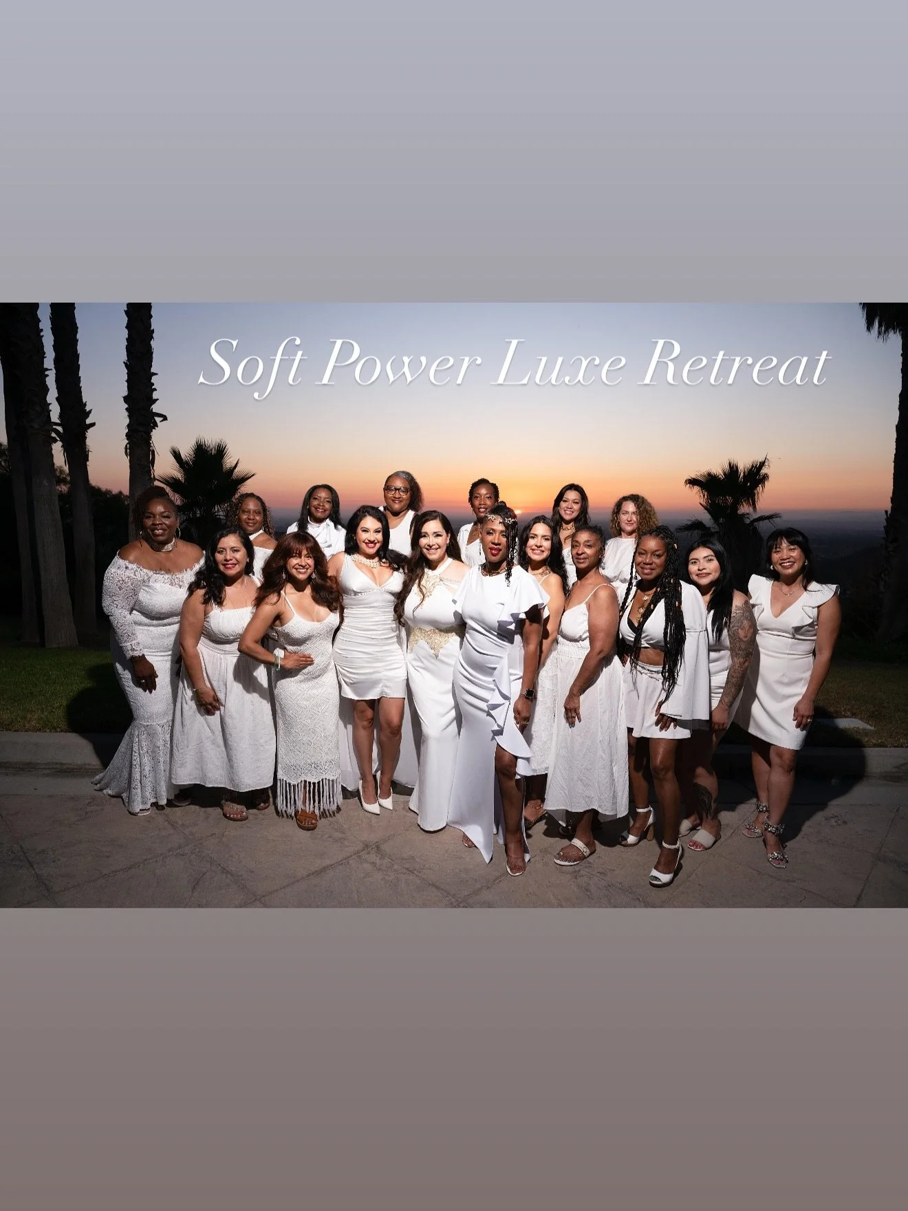 ✨Soft Power Luxe Retreat✨ a wellness women&rsquo;s weekend was more than I could ever have imagined!

When God says, he will literally exceed your expectations, he means it.🤯🥹

This retreat, over one year in the making, was postponed 3  times:
*1st