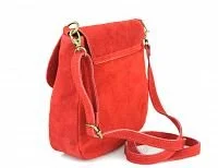 Lanira Suede Shoulder Bag_Light Red_Back View.jpg