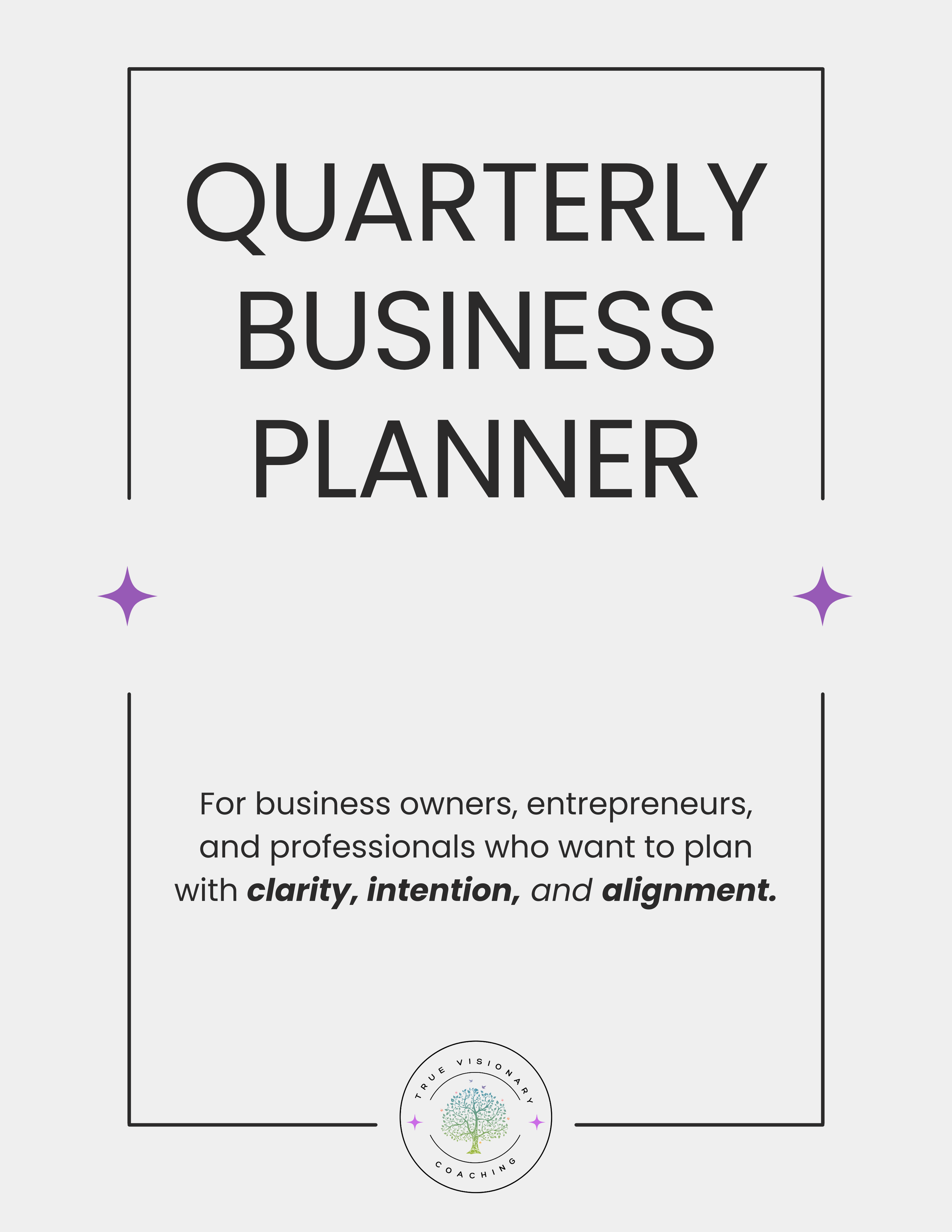 Quarterly Business Planner