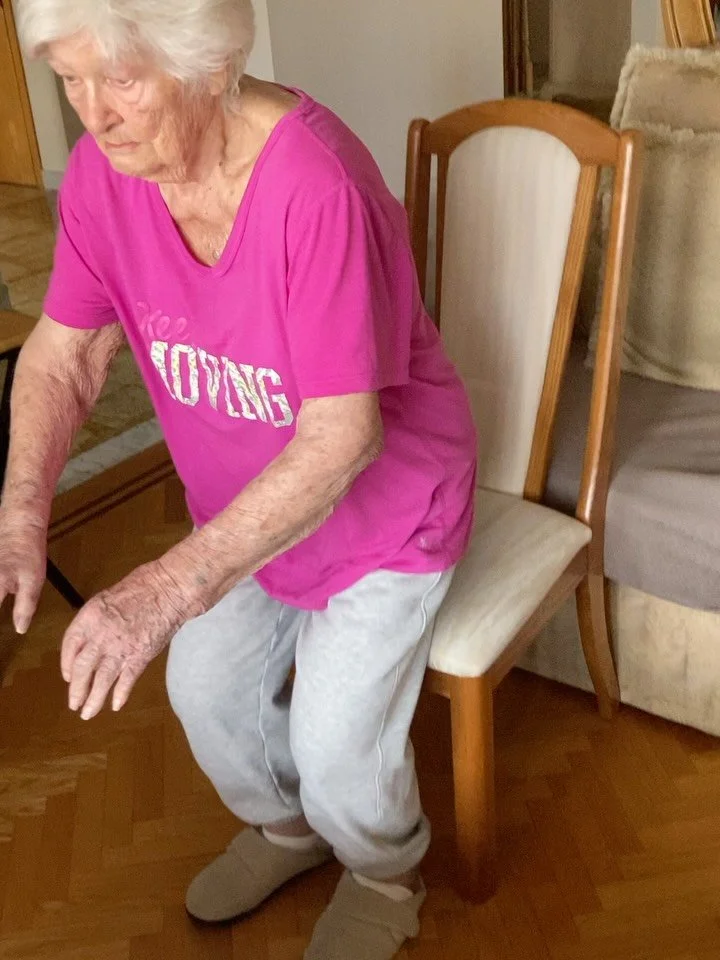 Maria moves with more ease. Great for a sharper brain but most importantly for dignity!