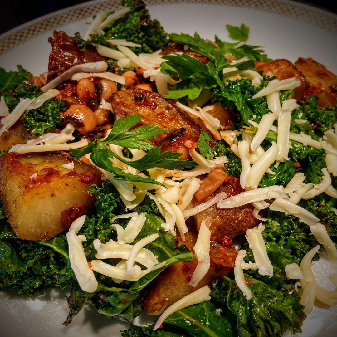 Kale & Halloumi Salad