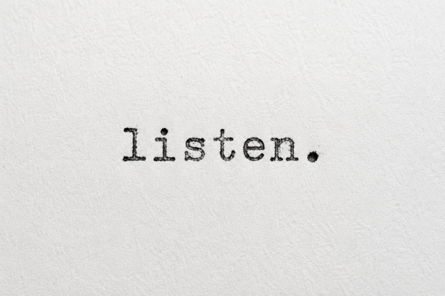The Ego Hates Listening…