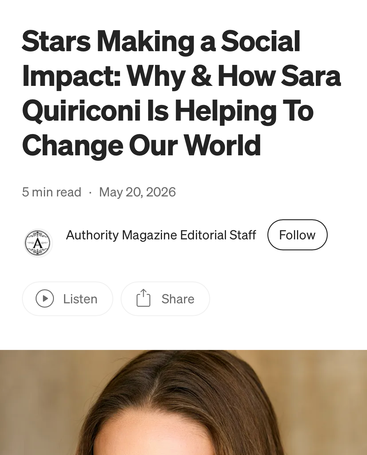 Stars Making A Social Impact