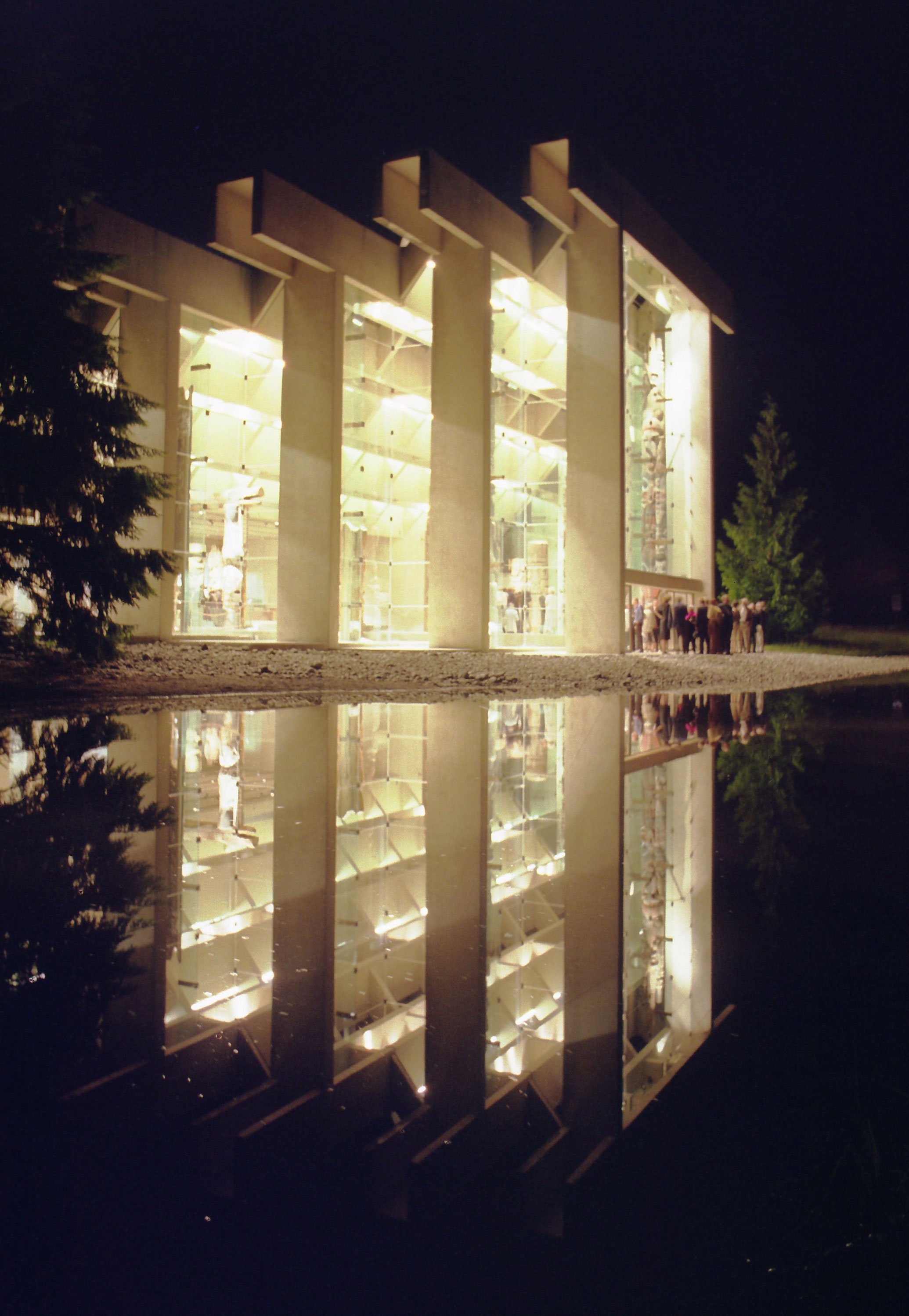 The Museum of Anthropology, University of B.C., Canada. Designed 1971