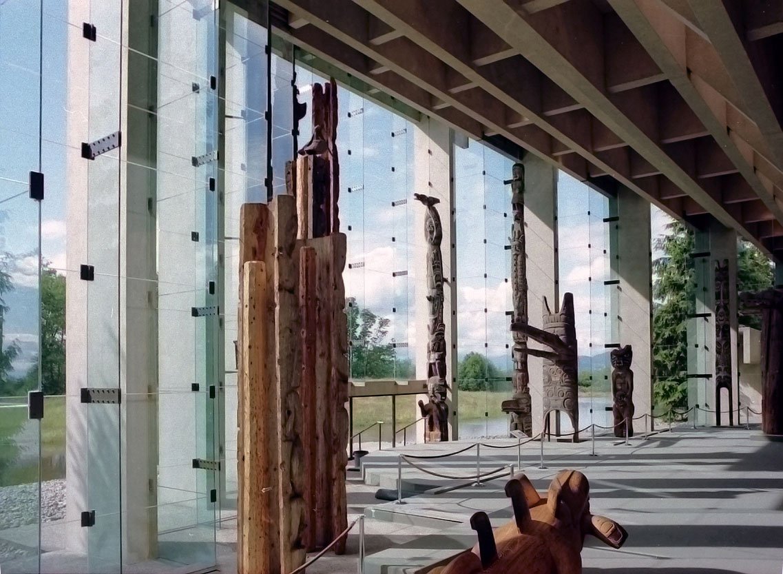 The Museum of Anthropology, University of B.C., Canada. Designed 1971