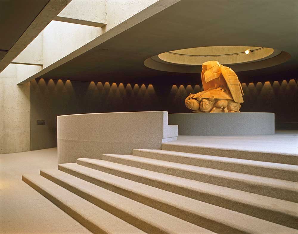 The Museum of Anthropology, University of B.C., Canada. Designed 1971