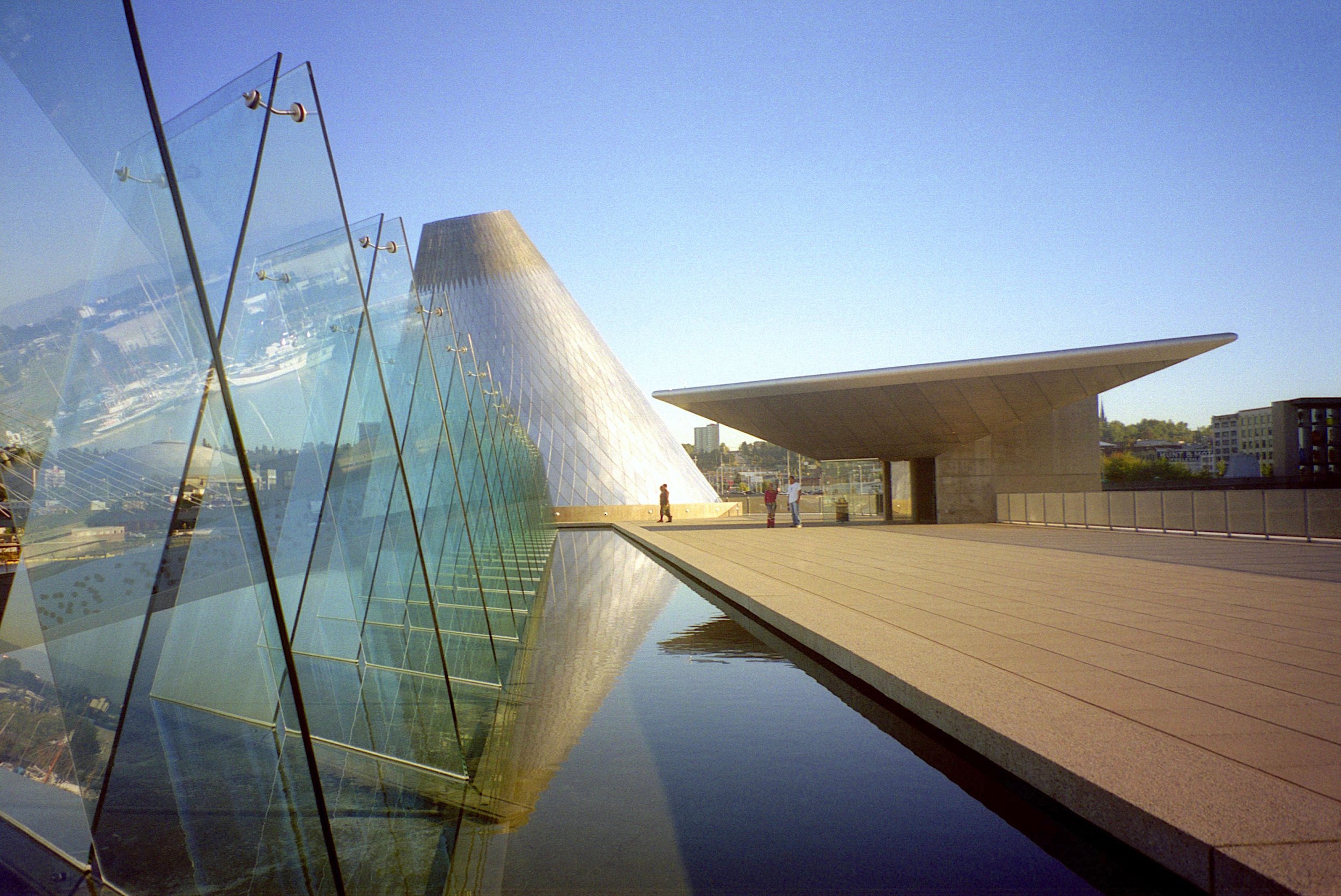 Museum of Glass, Tacoma, Washington, USA. Designed 1996 with Nick Milkovich Architects