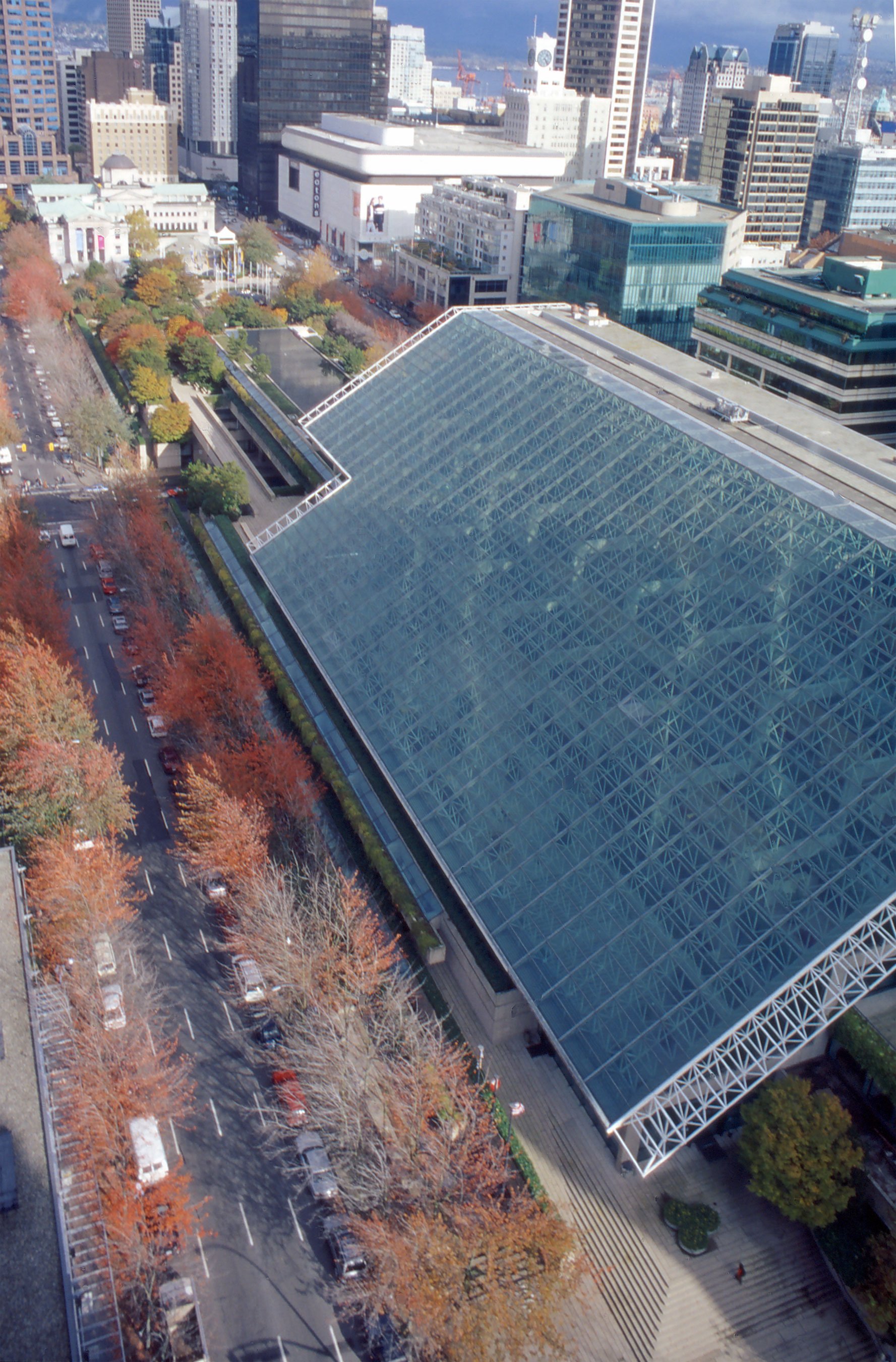 3- Block Complex and Robson Square, Vancouver, B.C. Canada. Designed 1973