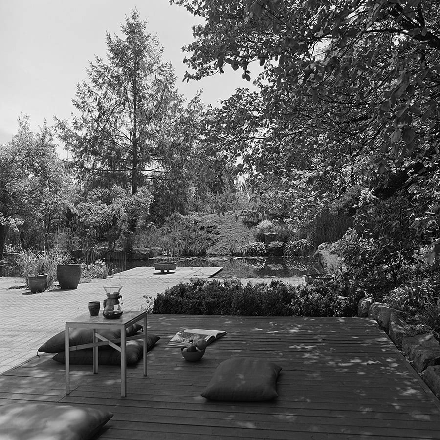 Erickson Garden,
Vancouver, B.C. Canada. Designed 1957
