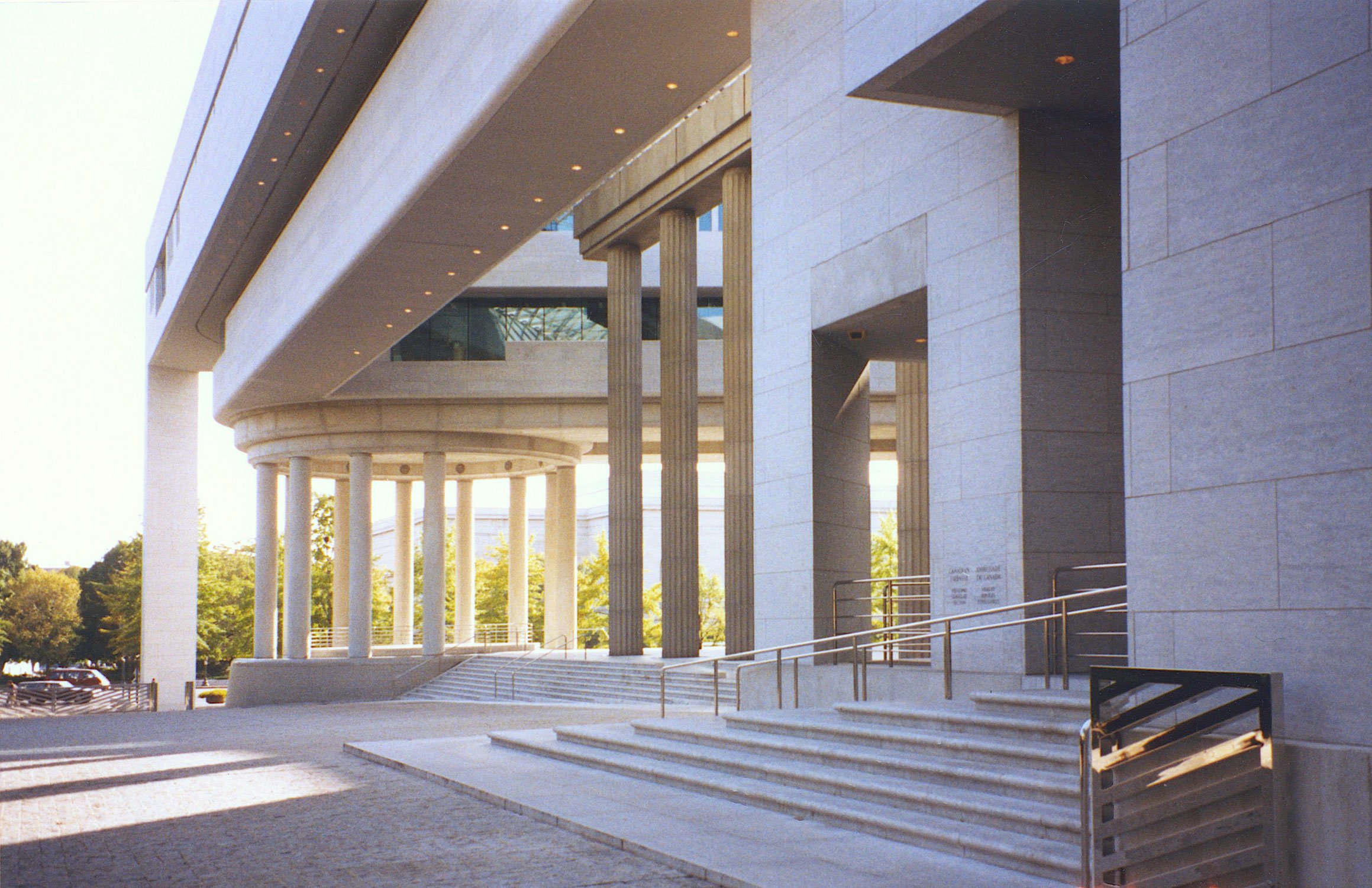 Canadian Embassy,
Washington D.C., USA. Designed 1982