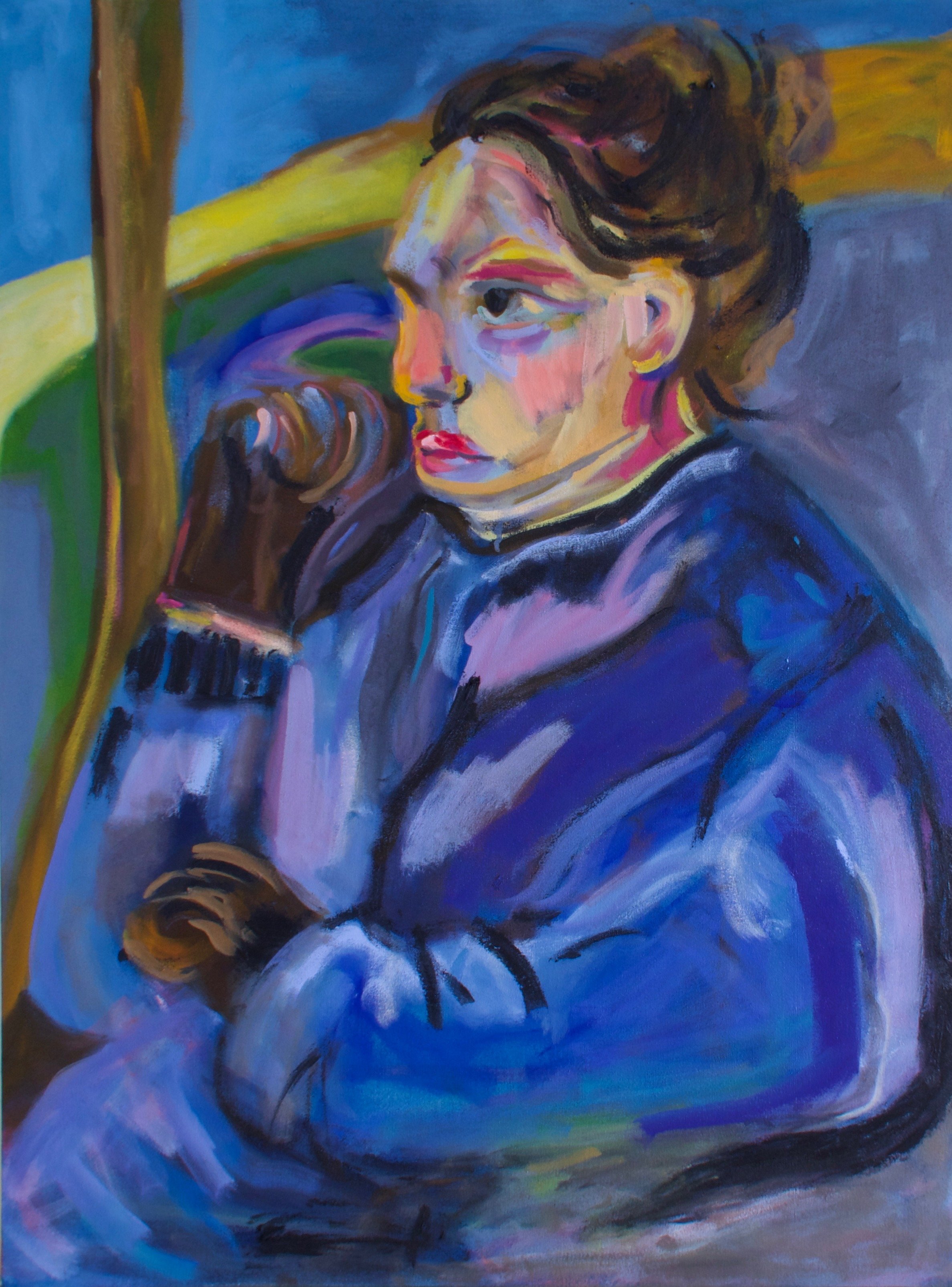Winter, 2023. Oil on canvas. 59.4 x 84.1 cm