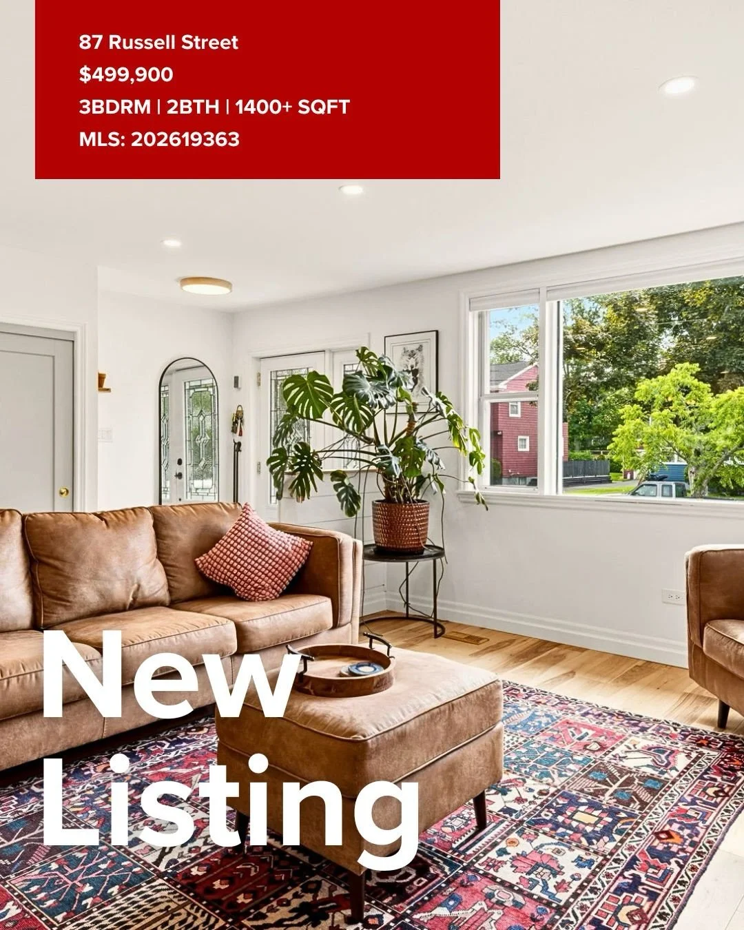 Stop scrolling! 👋 If you&rsquo;ve been searching for an updated, affordable single-family home under $500k that&rsquo;s close to Halifax, this is it. 🚨

87 Russell Street, Dartmouth NS
🛏️ 3 Bedrooms
🛁 2 Full Baths
🔥 Wood-Burning Fireplace
❄️ Ful