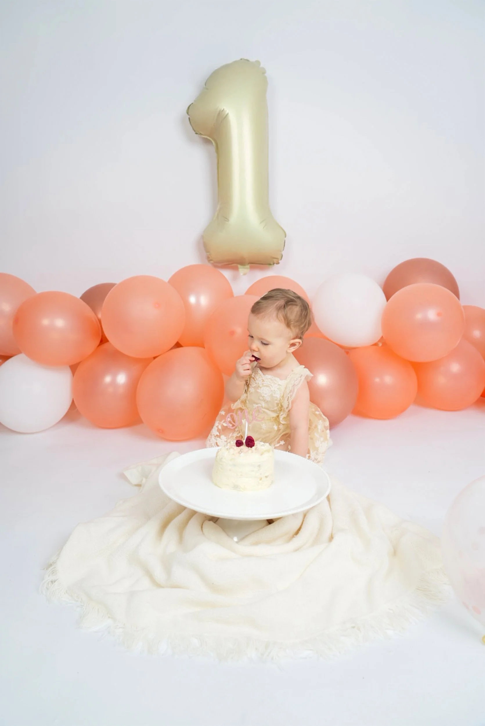 Cake Smash Shooting Paket Süßer Geburtstag
