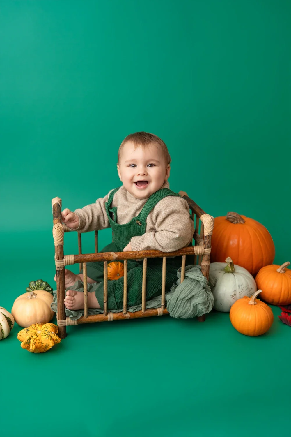 Herbt Mini Babyshooting gruener Hintergrund.webp
