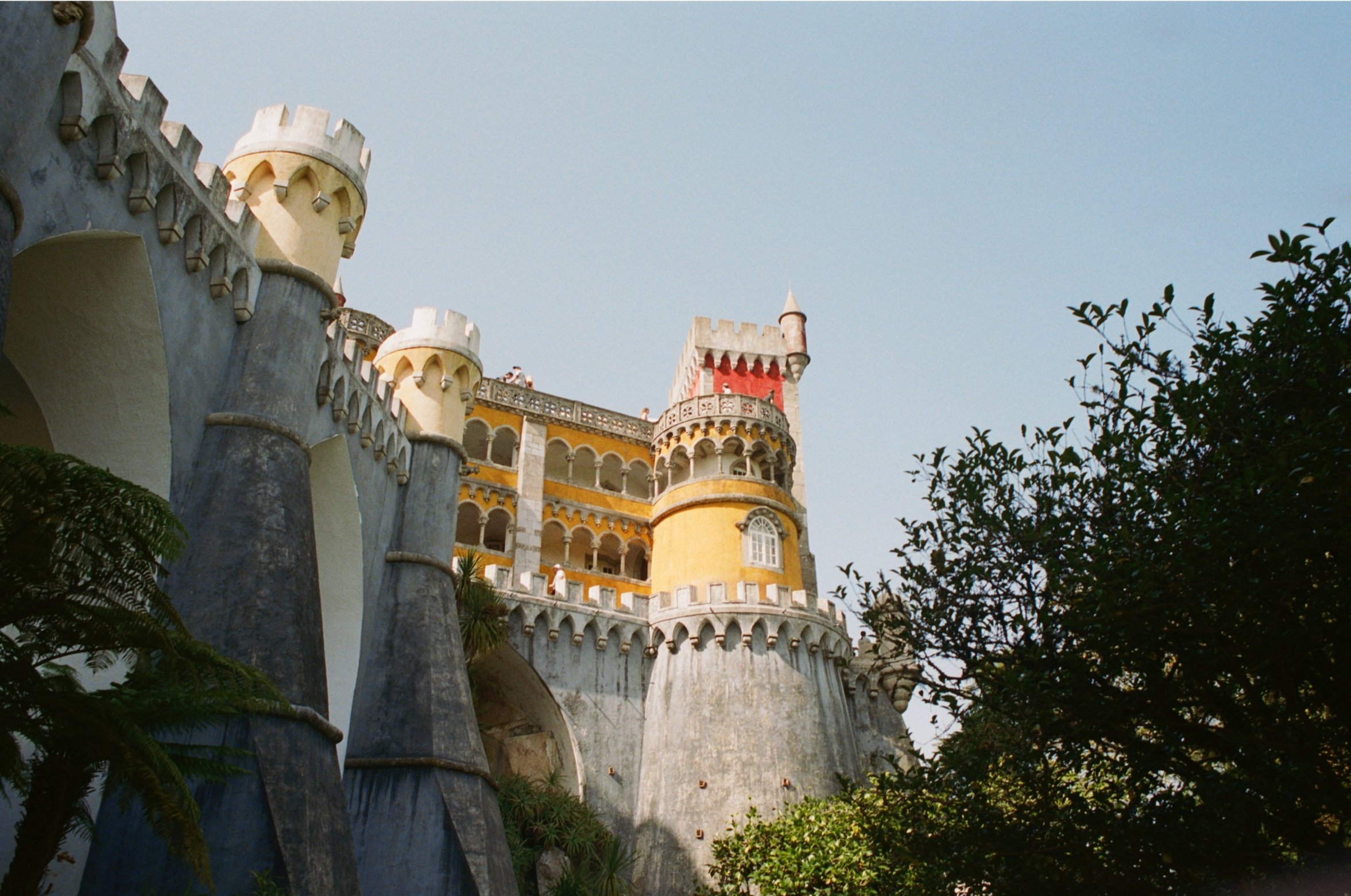 Pena Palace's Southern Facade