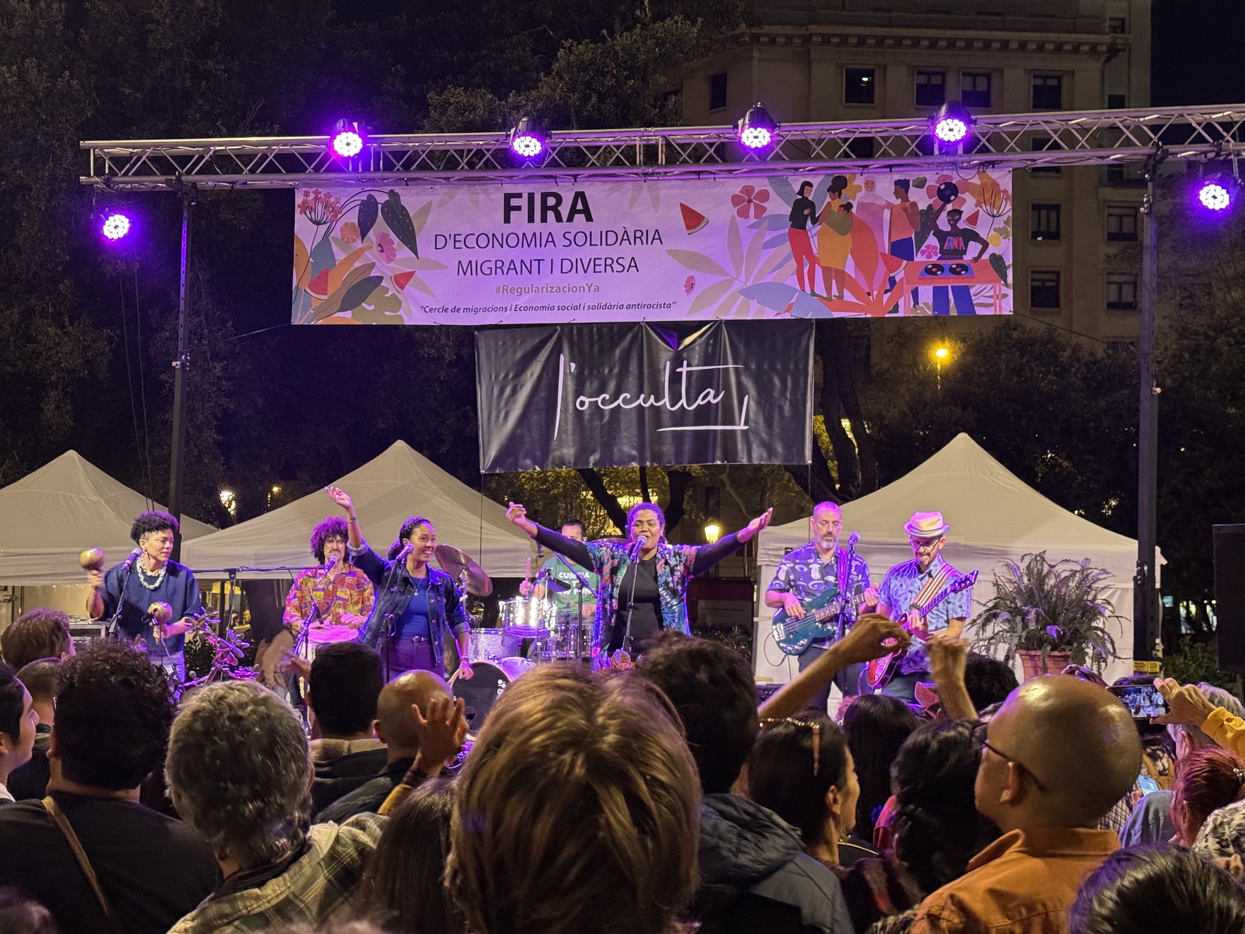 Fira Migrant de Economía Solidaria y Diversa: Desde el sonido hasta la lucha