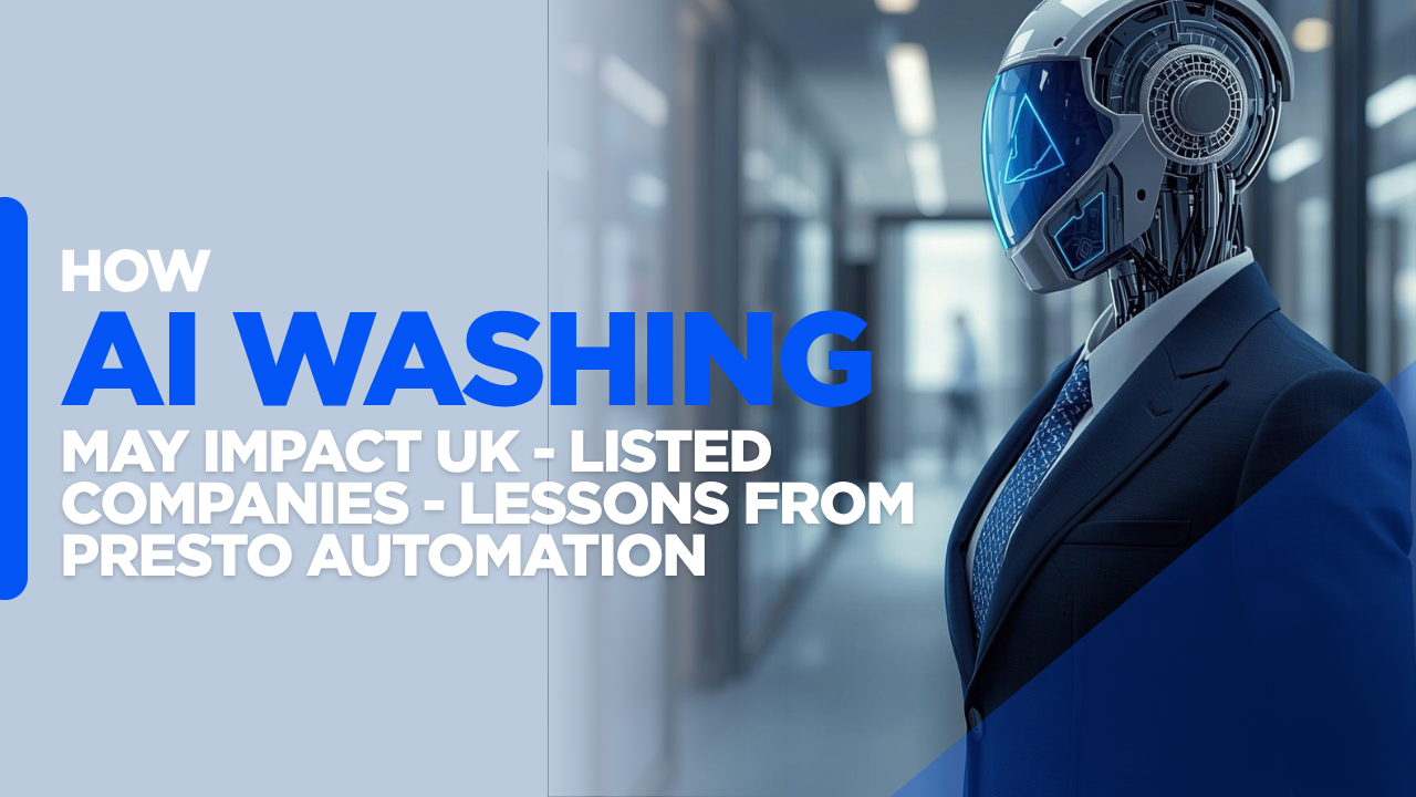 How ‘AI Washing’ May Impact UK-Listed Companies – Lessons from Presto Automation