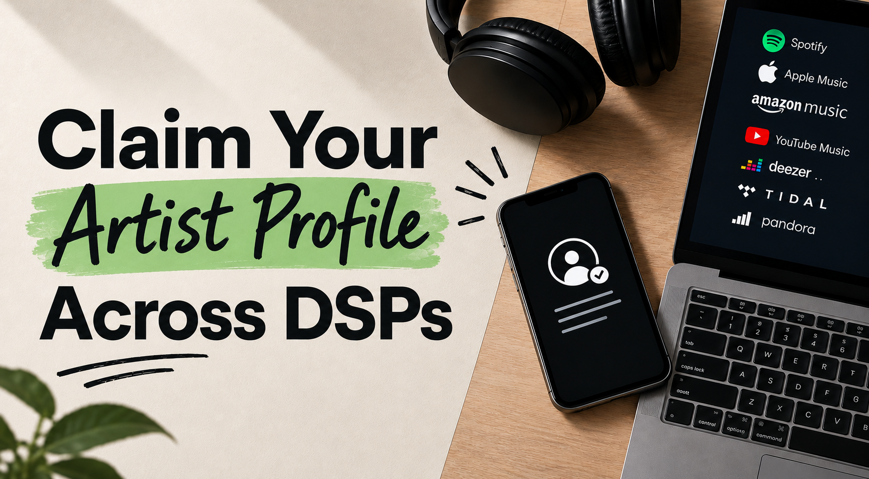 Claim Your Artist Profile Across DSPs