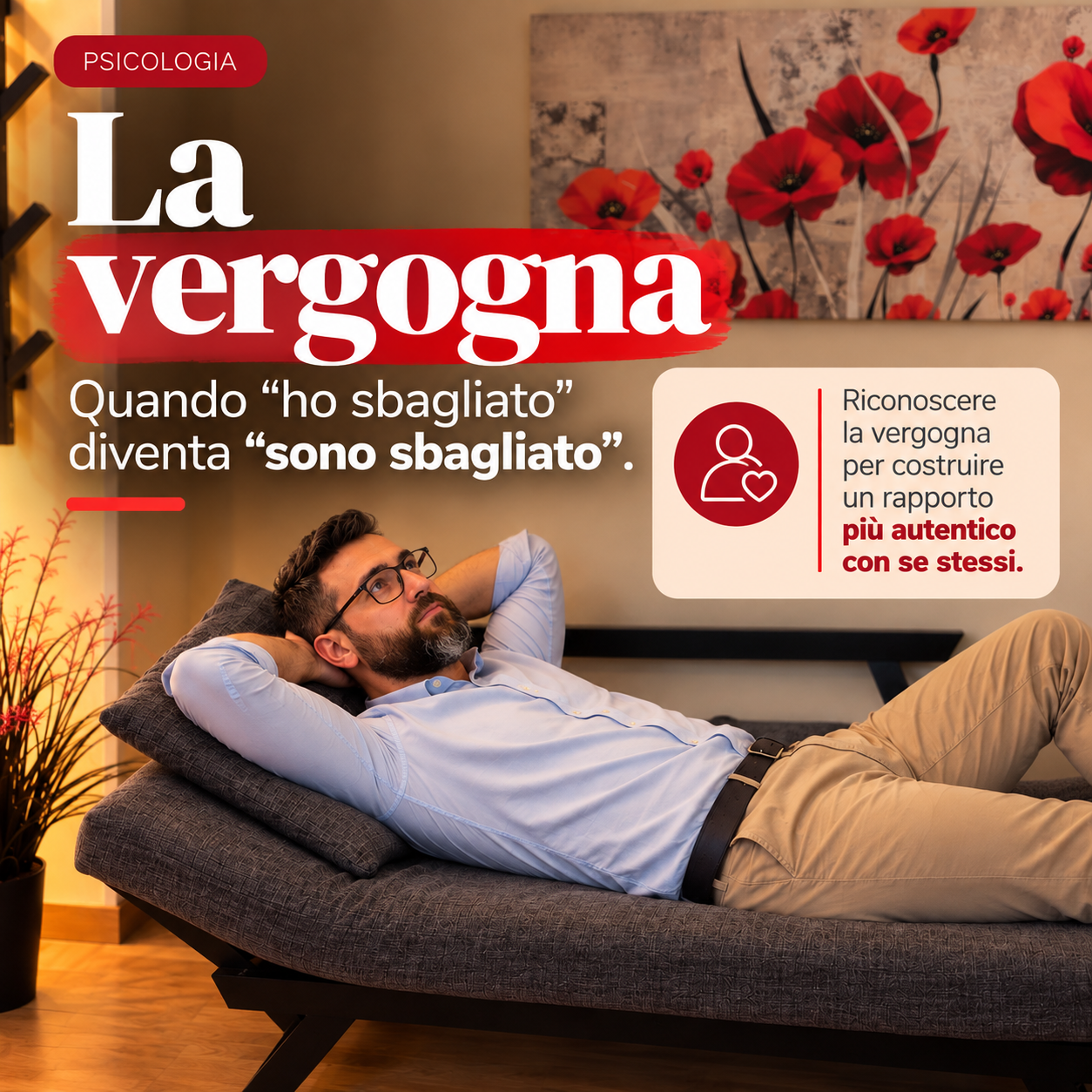 Vergogna: quando “ho sbagliato” diventa “sono sbagliato”

