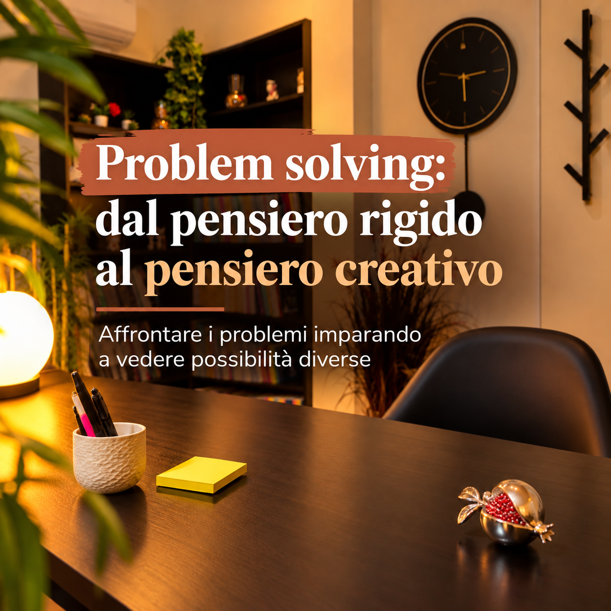 Problem solving: dal pensiero rigido al pensiero creativo

