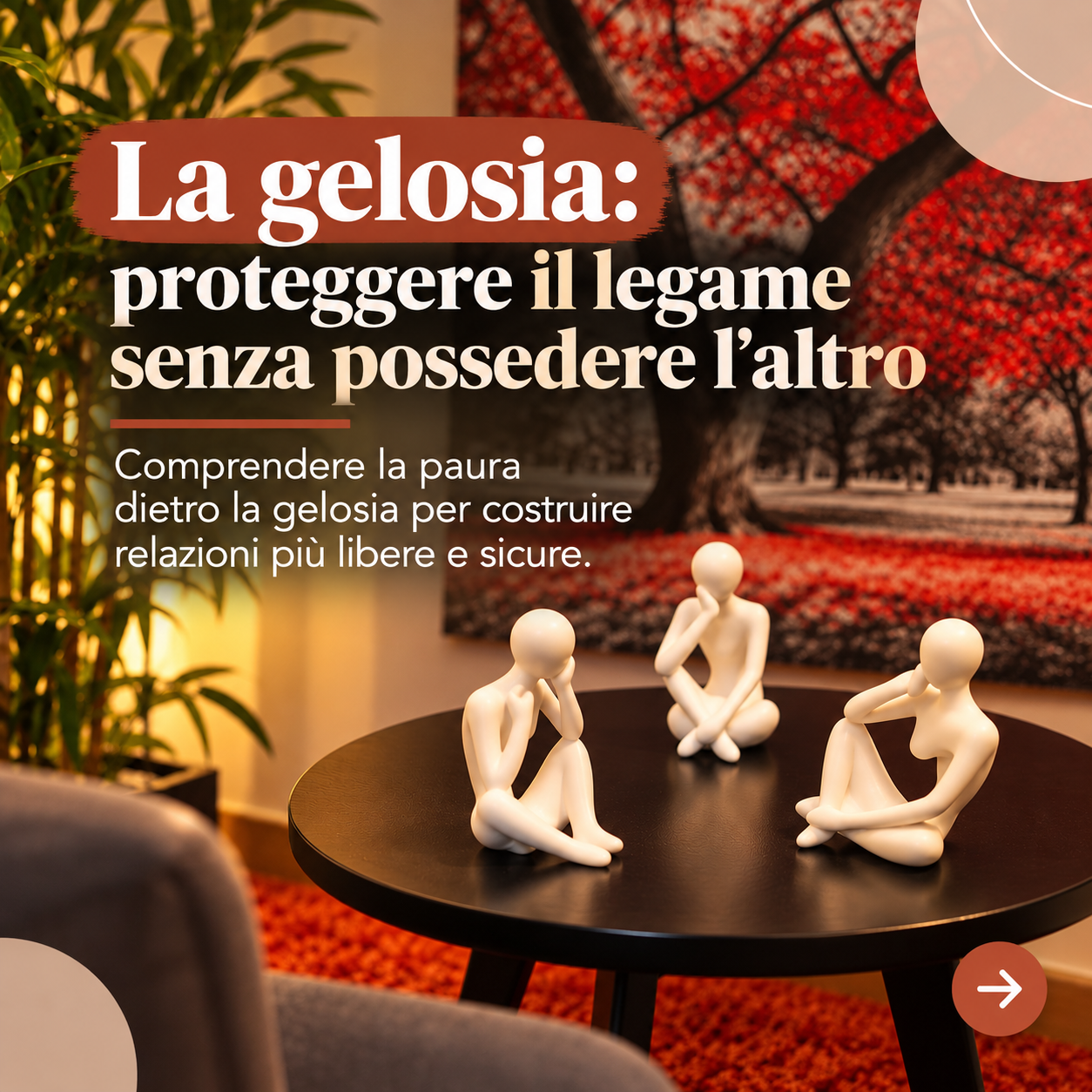 La gelosia: proteggere il legame senza possedere l’altro

