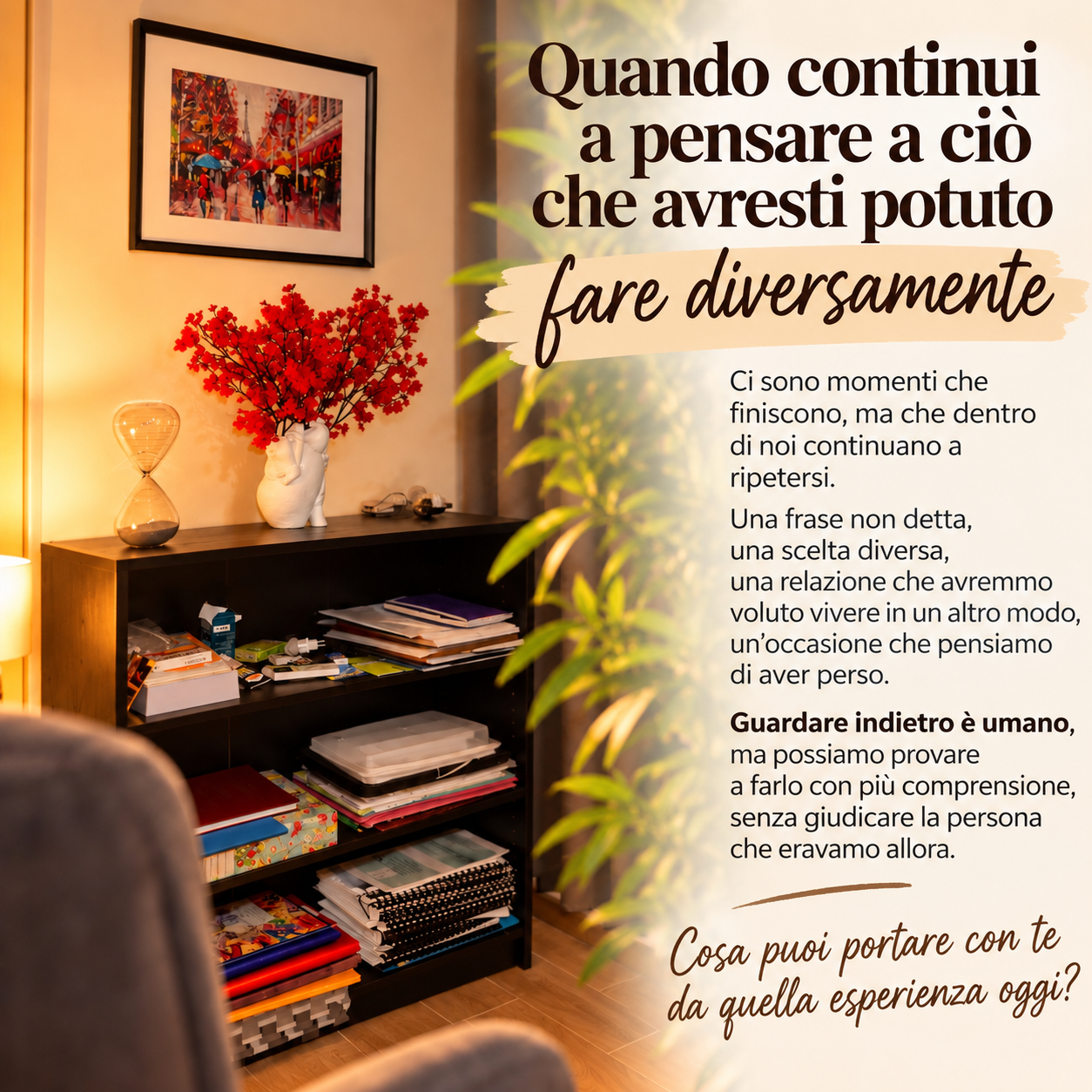 Rimuginare sul passato: quando continui a pensare a ciò che avresti potuto fare diversamente