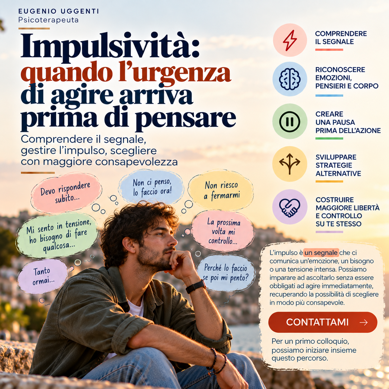 Impulsività: quando l’urgenza di agire arriva prima del tempo per pensare