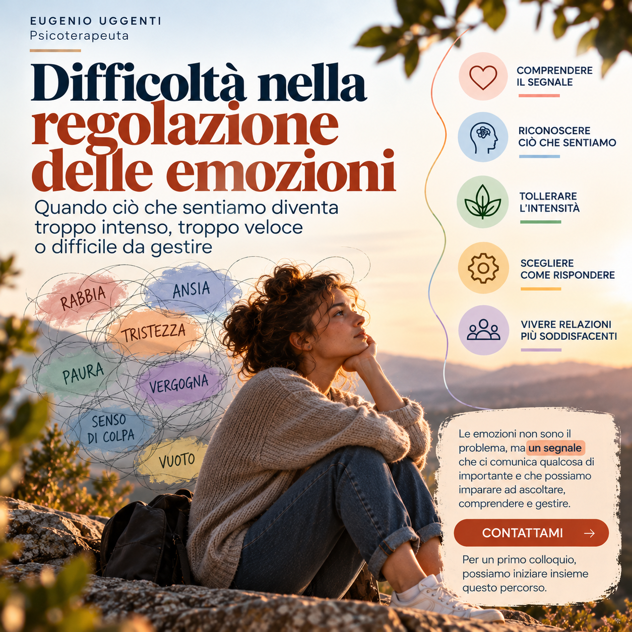 Difficoltà nella regolazione delle emozioni: quando ciò che sentiamo diventa troppo intenso, troppo veloce o difficile da gestire