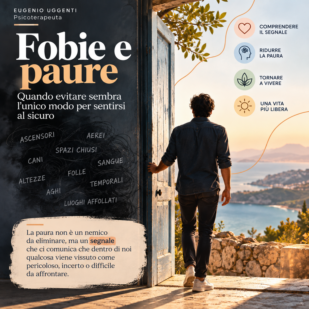 Fobie e paure: quando evitare sembra l’unico modo per sentirsi al sicuro
