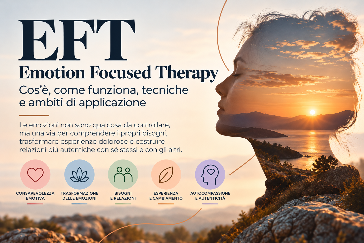 EFT – Emotion Focused Therapy: cos’è, come funziona, tecniche e ambiti di applicazione