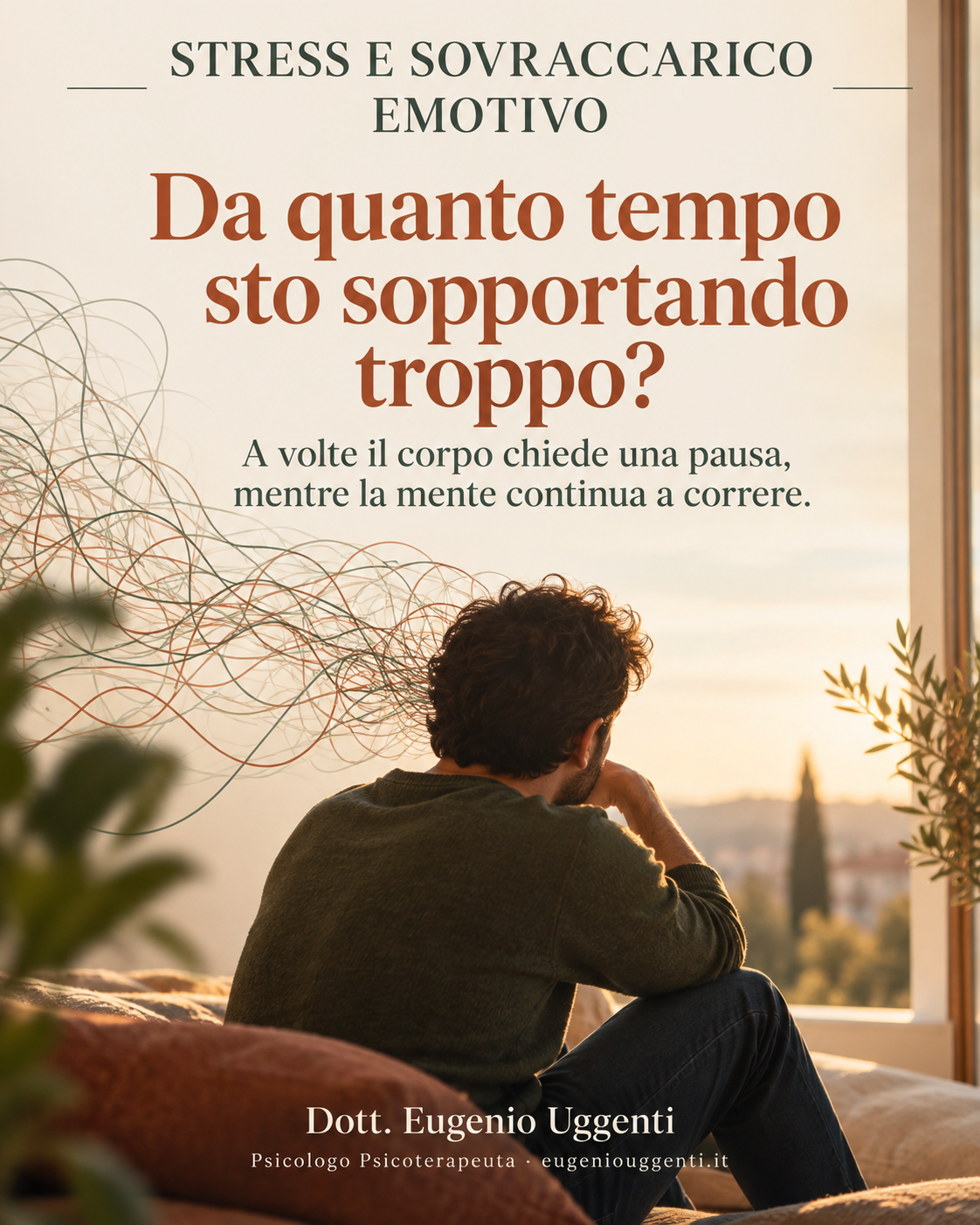 Stress e sovraccarico emotivo: quando mente e corpo continuano a chiedere una pausa che non riusciamo a concederci