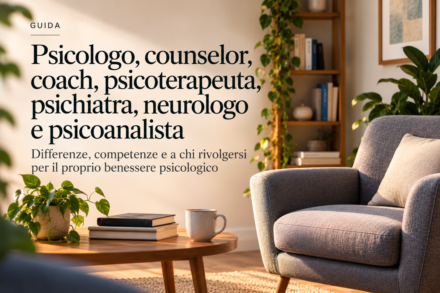 Psicologo, counselor, coach, psicoterapeuta, psichiatra, neurologo e psicoanalista: a chi rivolgersi?