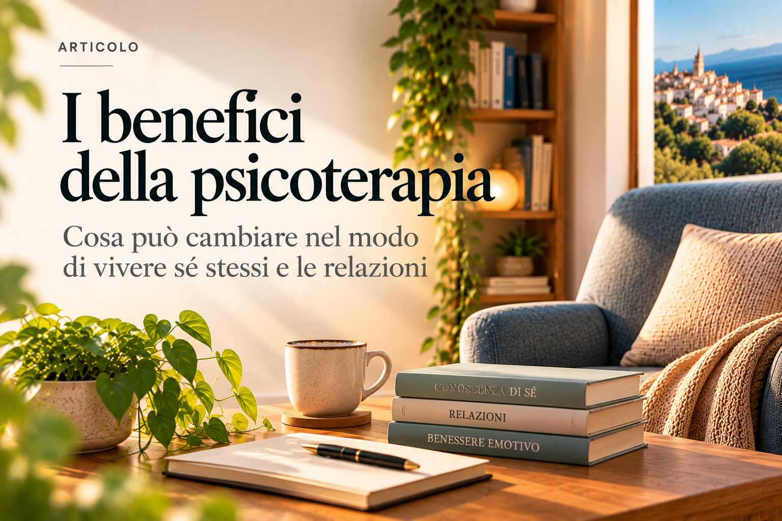 I benefici della psicoterapia: cosa può cambiare nel modo di vivere sé stessi e le relazioni