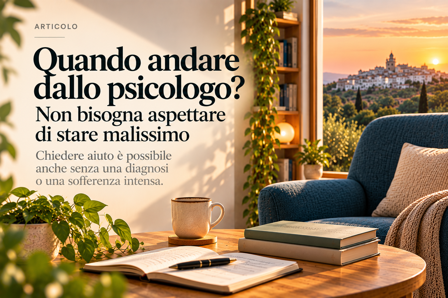 Come prenotare un primo colloquio psicologico a Carovigno