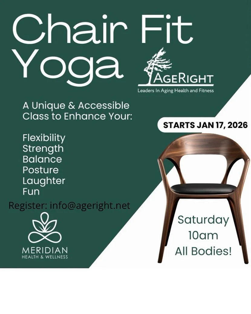 Join us for chair yoga with Pam Martin on Saturdays at 10 am starting Jan 17!
A lot of requests for this class so we&rsquo;re very excited to offer!💪😎