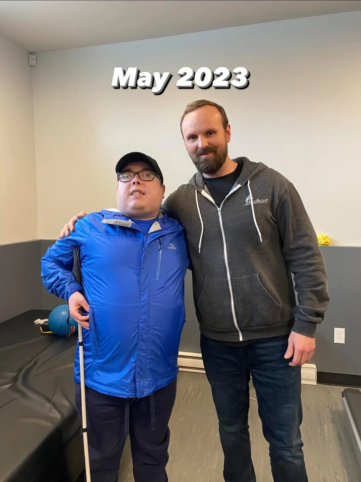 Gotta give a shout out to my boy Jakob on his
3 year anniversary with us at AgeRight!
He has overcome more in his short time on earth than most could ever imagine. 
Since starting an exercise program he has made unbelievable lifestyle changes that ha