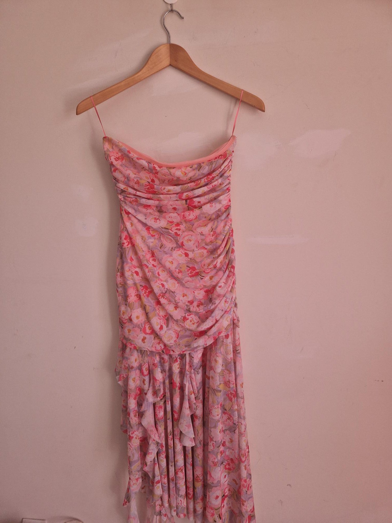 Vestido floral Zara