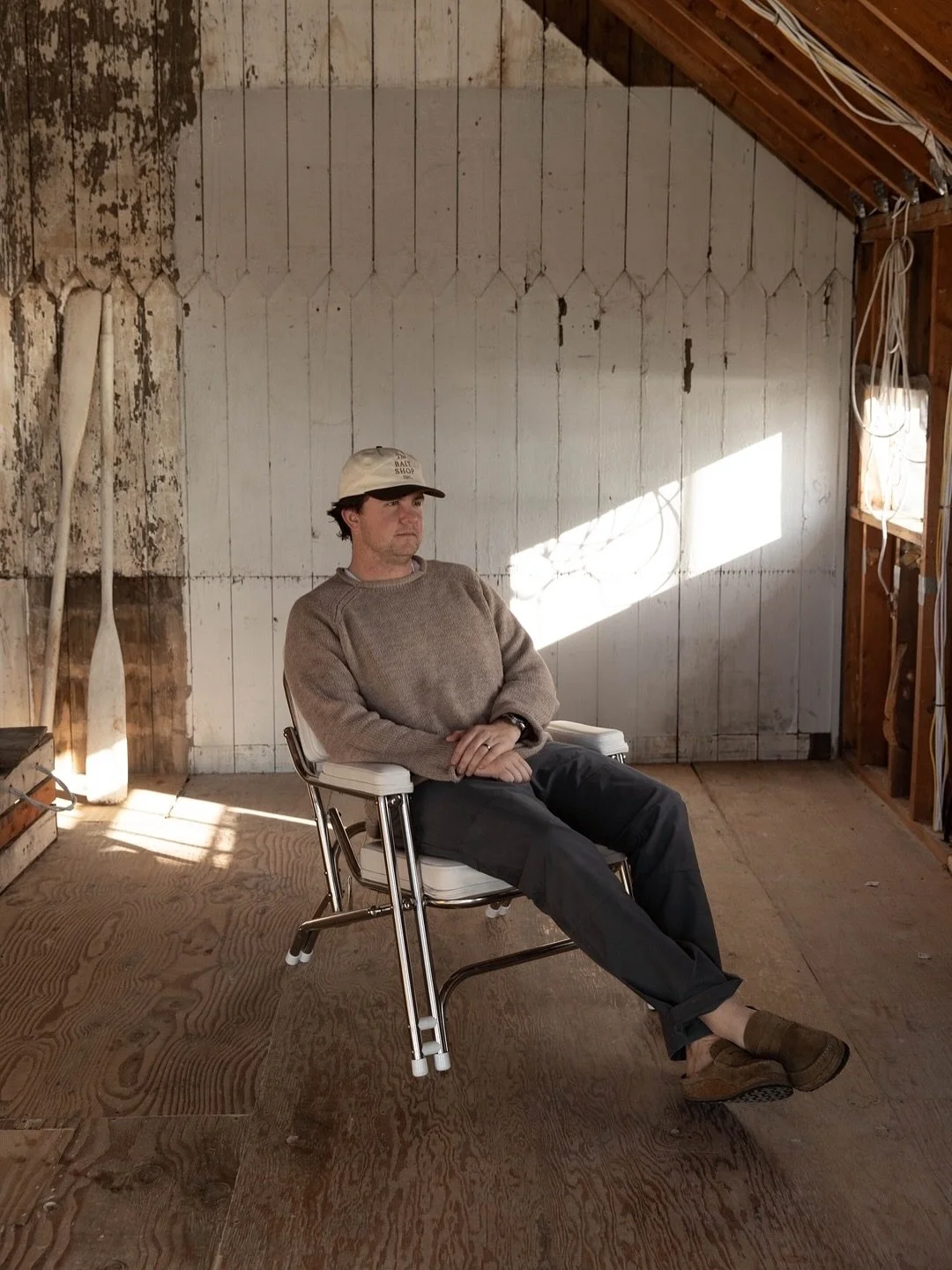 Cold-weather classic with just a few left ❄️ Our wool roll-neck fisherman sweater is down to sizes L &amp; XL only &mdash; warm, timeless, and made for salty winter days. Once they&rsquo;re gone, they&rsquo;re gone. ⚓️