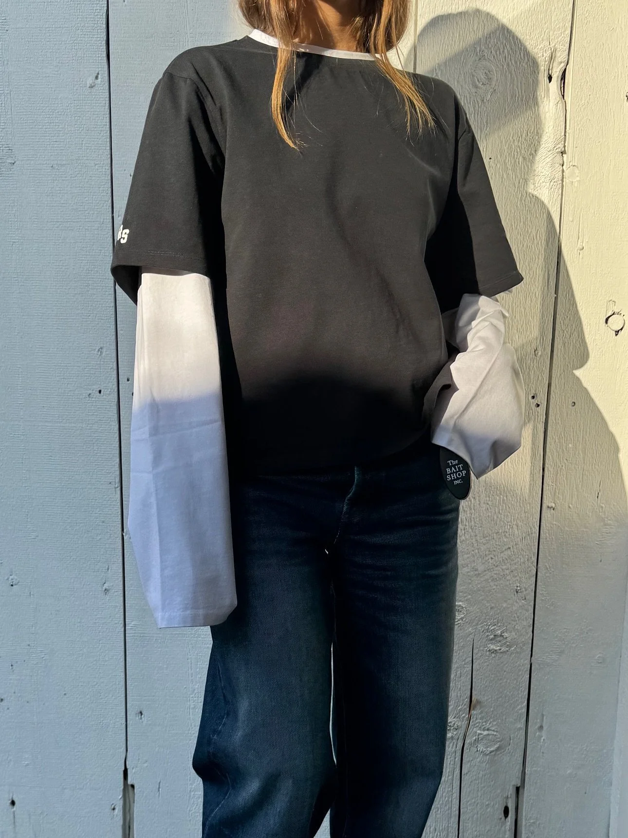 Hauling boats and styling our new double layered tee&rsquo;s at @thebaitshopinc. Available in-store and launching online next week 🛥️ 🦈