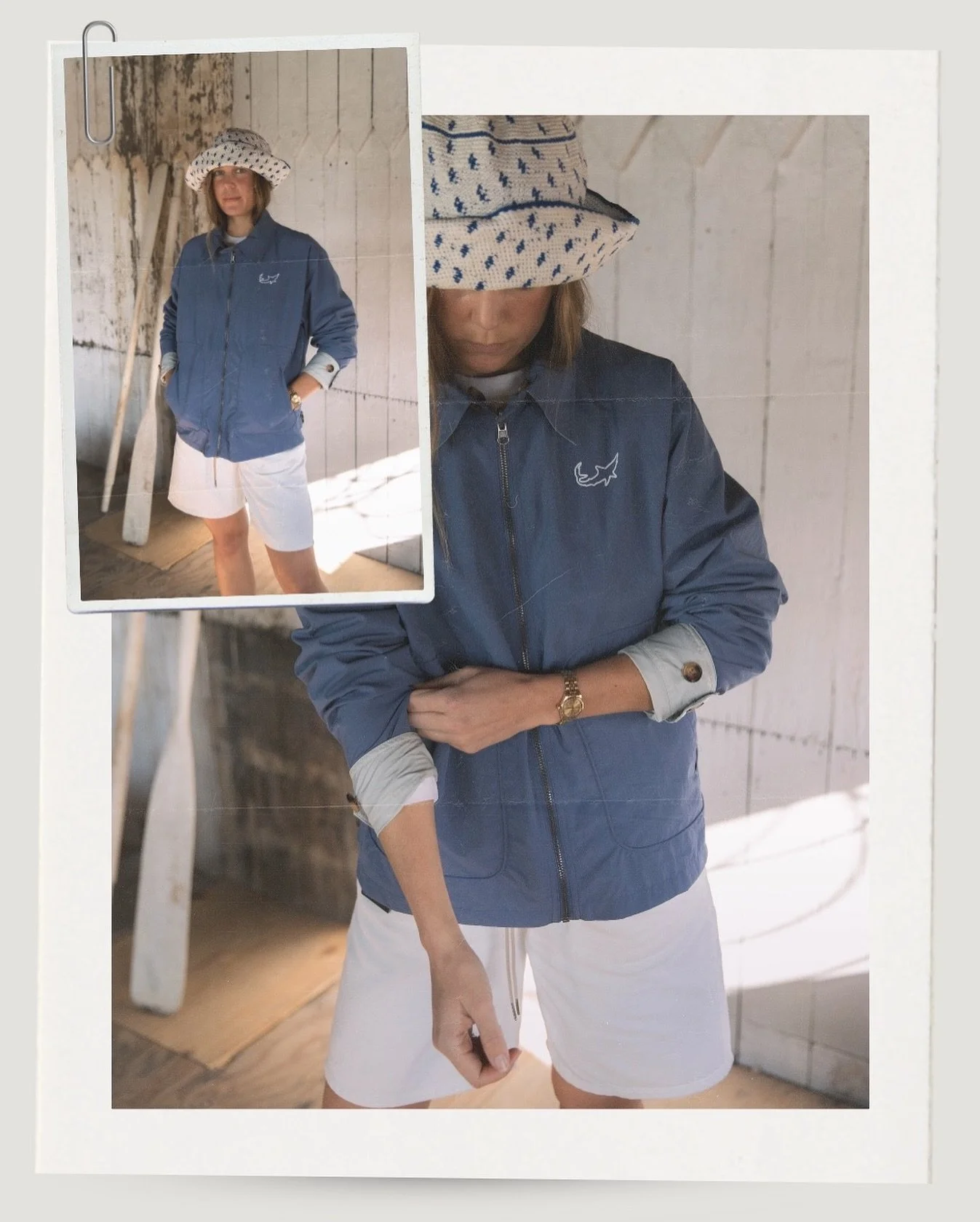 Rain or shine our reversible coast to coast jacket is the perfect spring layer💙