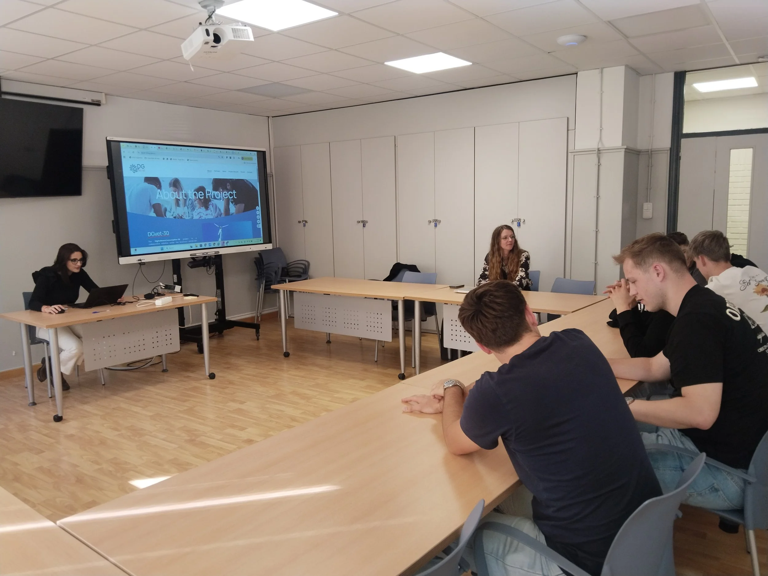 Presentation of the DGVET-30 Project to Deltion College (Netherlands)